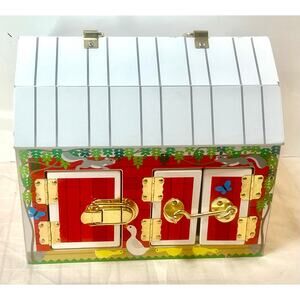 Melissa & Doug Latches & Skills Barn
Wooden small motor skills